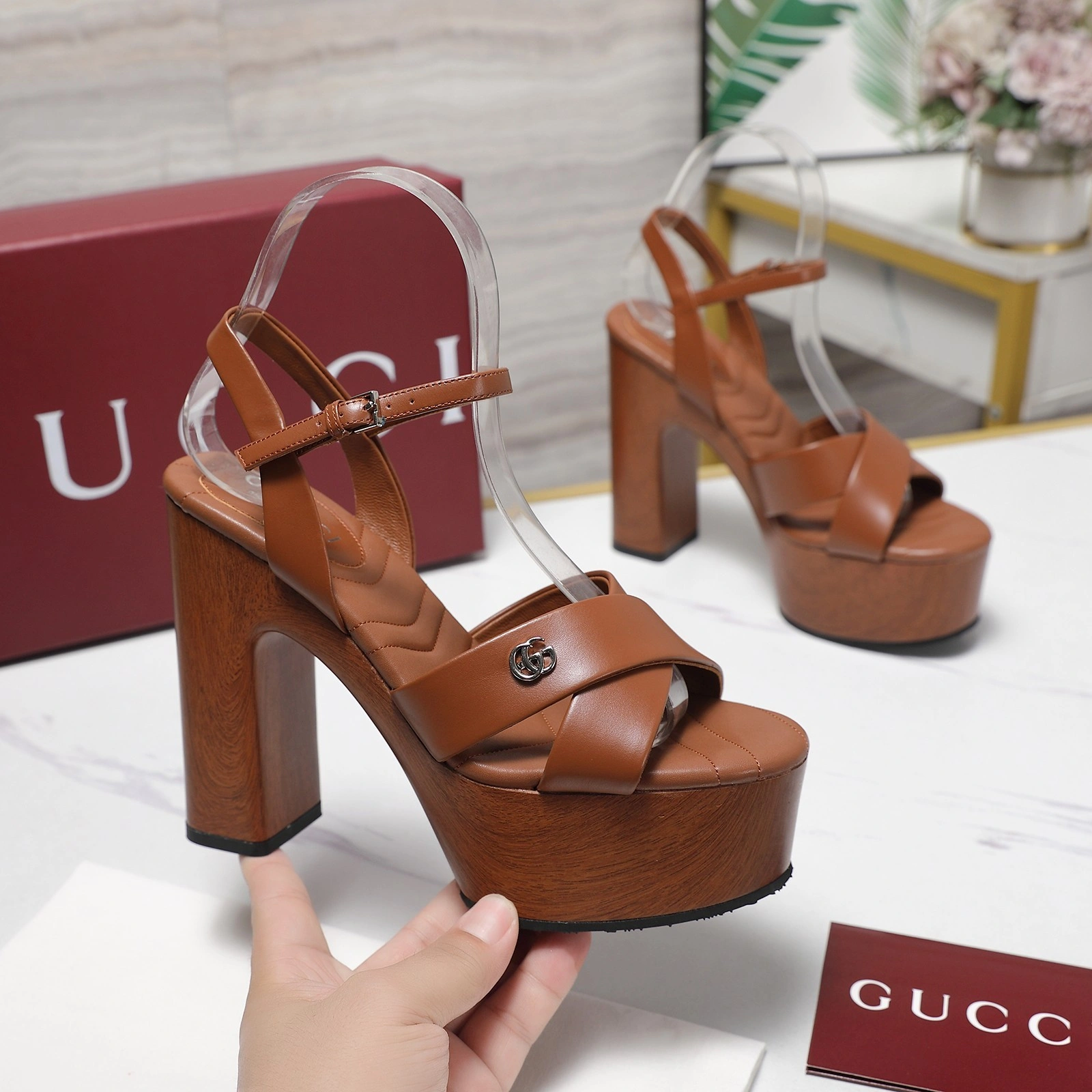 COCO-- 6u33i 835313 BKO00 2724 sheepskin cowhide Heel height：12.5cm item:E-X362I1039